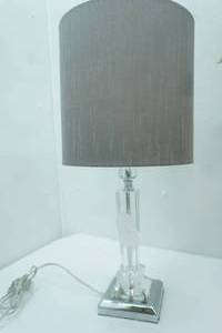 lot 97 image: Lucite Table Lamp 23 tall