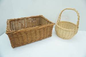lot 137 image: Wicker Storage Baskets