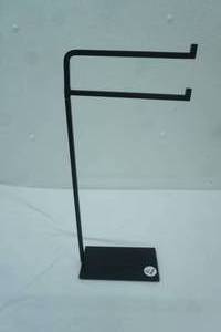 lot 145 image: Freestanding Dual Towel Rack