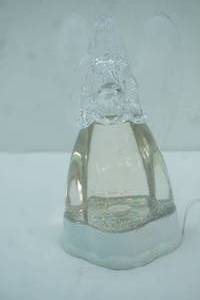 lot 150 image: Acrylic Angel Glitter Lamp 9 tall