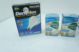 lot 152 image: Light Bulbs. IndoorOutdoor LED and others