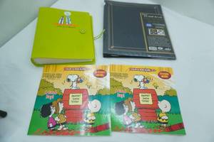 lot 153 image: NEW Photo Albums and 2ct NEW Peanuts Color & Read Along Book wstickers