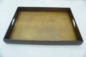 lot 160 image: Thomas OBrien Vintage Wooden Tray
