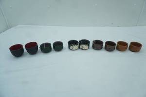 lot 236 image: Japanese Saki Cups