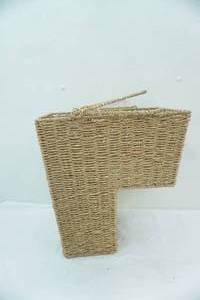 lot 272 image: Woven Stair Basket with Handles