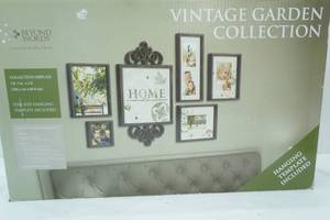 lot 288 image: Vintage Garden Collection 6pc Photo Frame Set. Antique Bronze Finish
