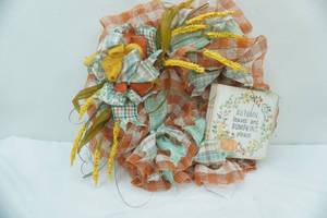 lot 310 image: Autumn Wreath
