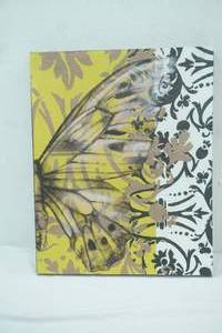 lot 334 image: Abstract Butterfly Canvas Print. 16x 20