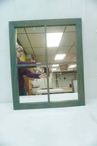 lot 337 image: Window Pane Mirror 18.5x22.5