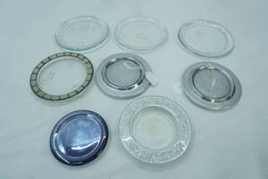 lot 437 image: Pillar Candle Plates