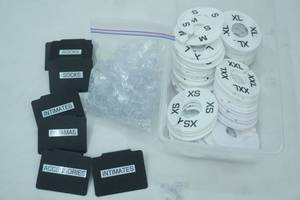 lot 445 image: Clothing Sizing Rings, Clips and more