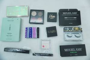 lot 502 image: NEW Makeup & False Eyelashes. Variety of products