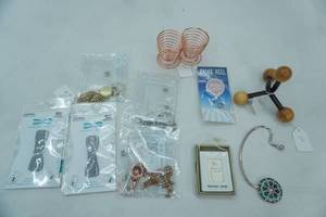 lot 503 image: NEW Lanyard Card Holders, Makeup Sponge Holders, Phone Grips and More