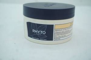 lot 507 image: NEW Phyto Paris Ultra Nourishing Mask 200ml (foil cover is open, unused)