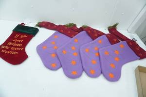 lot 527 image: NEW Christmas Stockings