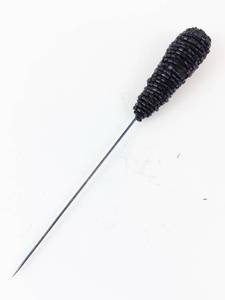 lot 398 image: Beaded Cone Tool - 5in Shaft, Black Wrapped Head