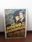 The Hound of the Baskervilles Movie Poster - Basil Rathbone & Nigel Bruce 27x40