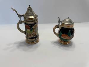 lot 18 image: BEER STEINS