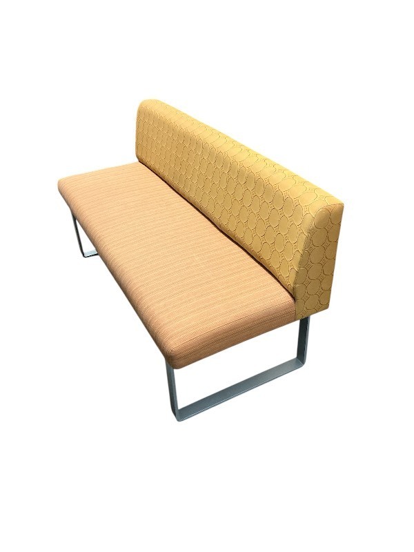 lot 11 image: ERB International Bench Seating Gold