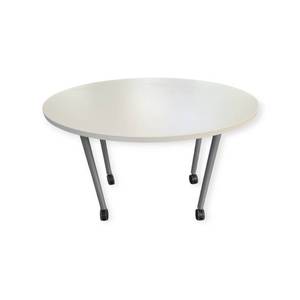 lot 80 image: White Table on Wheels 42x24x29