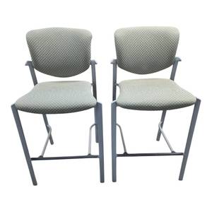 lot 79 image: 2 Haworth Improv Pub Chairs