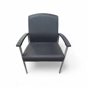 lot 87 image: Lorell Healthcare Reception Big & Tall Antimicrobial Guest Chair