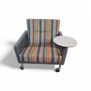 lot 109 image: Tablet Chair on Wheels