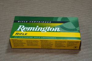 lot 150 image: 20 Remington .22-250 Rem 55 Gr PSP Ammo