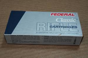 lot 154 image: 20 Federal Classic .30-30 Win 170 Gr SP RN Ammo