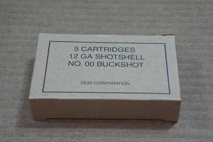 lot 202 image: 5 Winchester 12 Gauge 2-34 00 Buck Shotshells