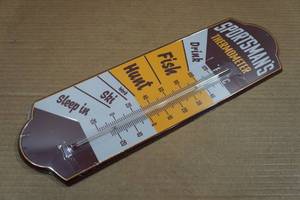 lot 56 image: Vintage Style Sportsmans Thermometer