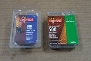 lot 114 image: Crosman Copperhead .177 Lead Airgun Pellets