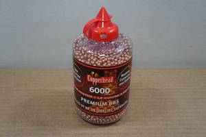 lot 117 image: Copperhead Copper Coated .177 Cal BBs