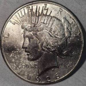 lot 14 image: 1926 S Peace Dollar $1