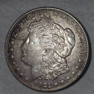 lot 23 image: 1921 Morgan Dollar $1