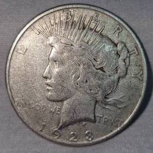 lot 57 image: 1923 D Peace Dollar $1