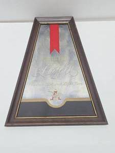 lot 13 image: Vintage ANHEUSER BUSCH Michelob Light Beer Mirror Sign