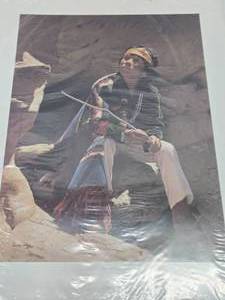 lot 58 image: Signed Numbered Native American Print by George Molnar - The Search