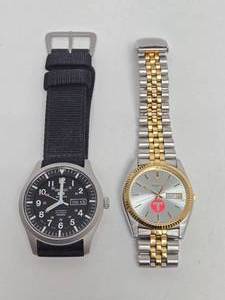 lot 79 image: 2 Nice SEIKO Mens Watches