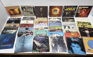 lot 93 image: Estate Lot of Vintage Vinyl Records #3 - Approx 40 RockPop Records