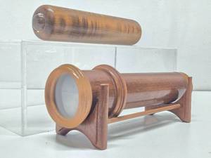 lot 123 image: Nice Pair of Wooden Kaleidoscopes