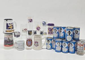 lot 176 image: Group of Assorted MN Vikings &amp Twins Items