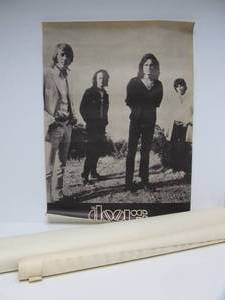 lot 217 image: Estate Lot of 3 Original 1960s Rock Band Posters - The Doors, Cream &amp Iron Butterfly