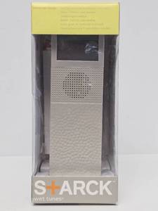 lot 220 image: Unused Waterproof BathroomShower Clock Radio - STARCK Wet Tunes
