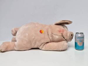 lot 230 image: Large STEIFF Pig wTags