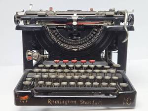 lot 236 image: Antique REMINGTON Standard Typewriter