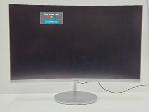 lot 253 image: Working SAMSUNG Model c27f591fdn 27 Curved Monitor&nbsp