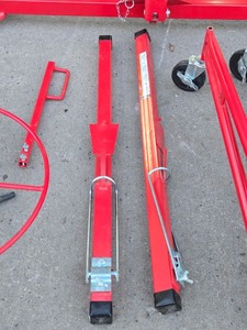 lot 298 image: Like New Complete Haul Master 150lb Drywall Panel Hoist