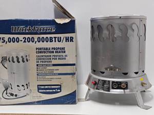 lot 309 image: Workforce Portable Propane Convection Heater