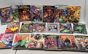 lot 322 image: Group of Large Comic etc Books